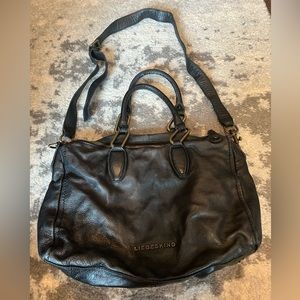 Liebeskind Pairs Leather Black Bag
